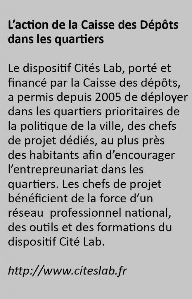 L'action de la Caissedes dépots dans les quartiers