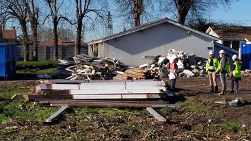 réemploi des matériaux : une 1ère expérimentation