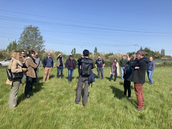 Agriculture urbaine – 1ère visite de terrain