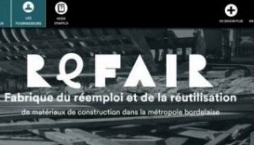 Des matériaux de réemploi disponibles sur REFAIR