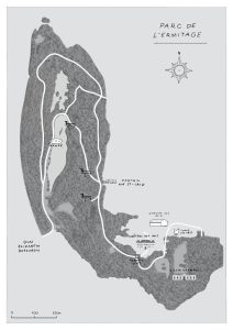 plan jeu de piste Ermitage