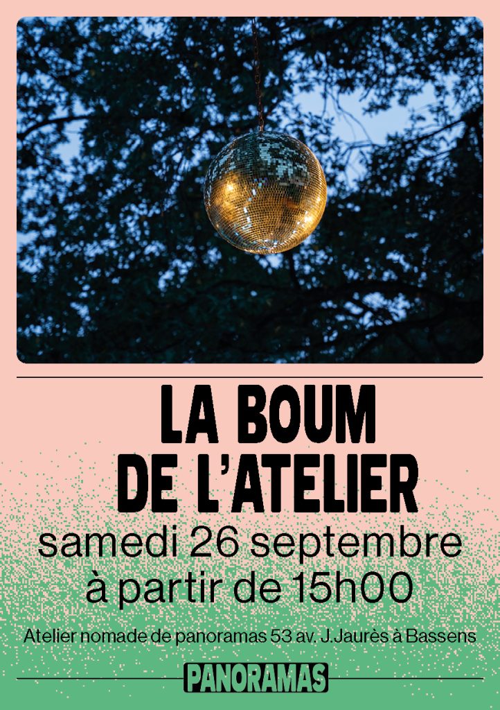 La boum de panoramas : samedi 26 septembre à Bassens